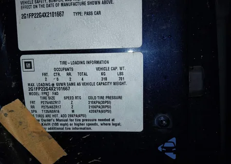 1999 Chevrolet Camaro Z28 z USA, uszkodzony, nr VIN 2G1FP22G4X2101667